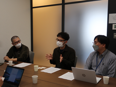 株式会社デジタルエッグ 成瀬様、村橋様、小川様