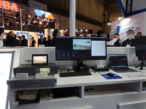 Facilis Technology 4K制作ソリューション展示の様子