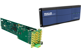 12G-SDI/ASI/MADI対応 ルーティングスイッチャー  WAVE Routers シリーズ