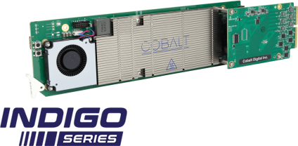 SMPTE ST-2110↔SDI対応openGearモジュール INDIGOシリーズ